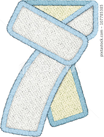Patchwork Clipart scarf. 107785385