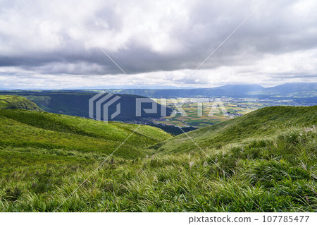 View from Aso Daikanbo, Kumamoto Prefecture 107785477