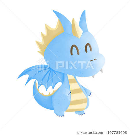 blue dragon  107785608
