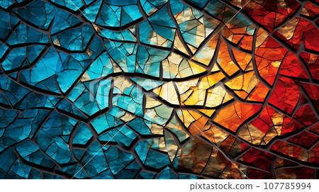 Generative AI, Fractured Fragments: Exploring Abstract Patterns in Shattered Glass Generative AI, Fractured Fragments: Exploring Abstract Patterns in Shattered Glass 107785994