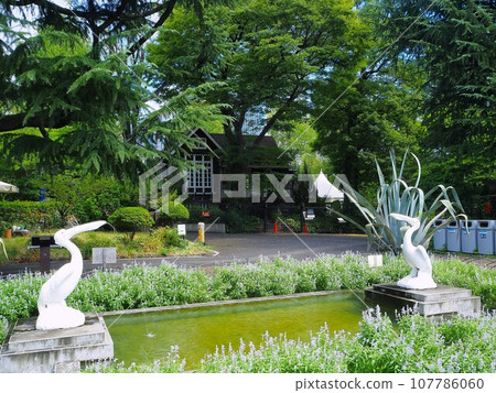 東京日比谷公園鵜鶘噴泉和舊日比谷公園辦公室 9 月 東京日比谷公園鵜鶘噴泉和舊日比谷公園辦公室 9 月 107786060