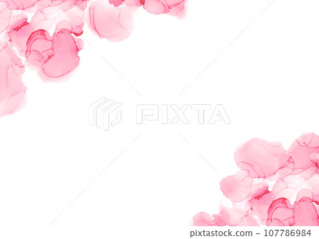 酒精水墨藝術框背景 酒精水墨藝術框背景 107786984