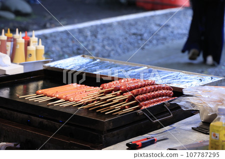 法蘭克福在攤位上 107787295