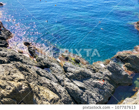 義大利的世界遺產-五漁村海 義大利的世界遺產-五漁村海 107787613