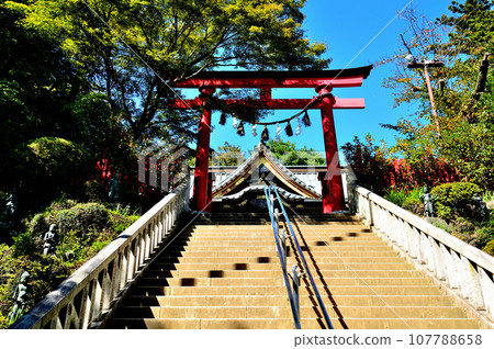 高尾山登山路線1風景 107788658