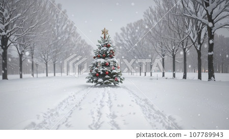 Midwinter Christmas/Generative AI 107789943