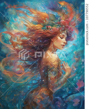 人魚公主服用藥物變成了人類。 107790552