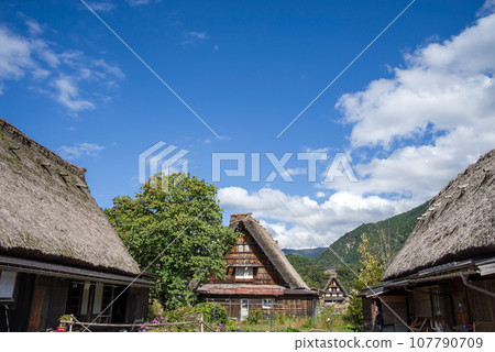 Scene of the World Heritage Site “Shirakawa-go Gassho-zukuri Village” 107790709