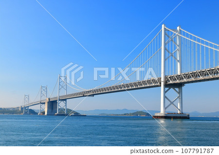 [香川縣]從瀨戶大橋紀念公園（瀨戶大橋）看到的 107791787