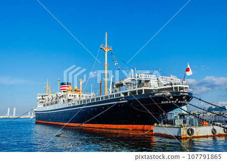 [神奈川的城市景觀]冰河丸 107791865