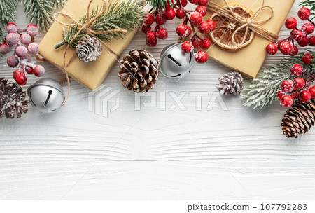 Christmas Decor with Copy Space 107792283