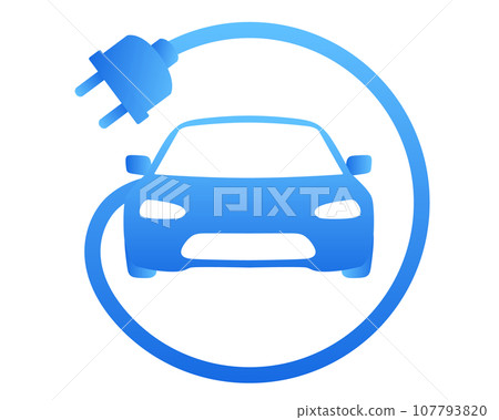 電動車 EV 圖標 107793820