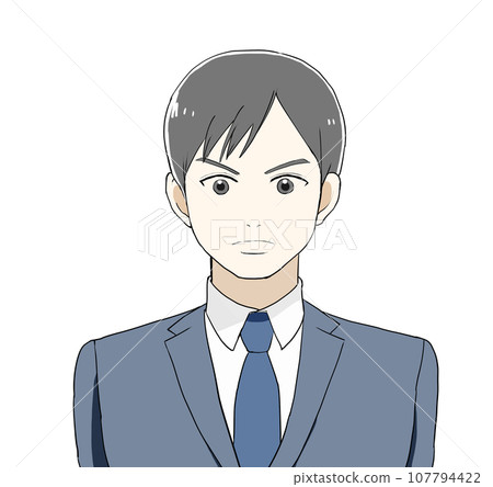 穿西裝的男人生氣 穿西裝的男人生氣 107794422