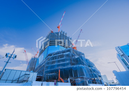 Construction of Shinagawa Building, redevelopment in front of Shinagawa Station and Takanawa Gateway 107796454