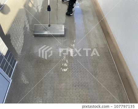 High pressure cleaning of common areas 107797135