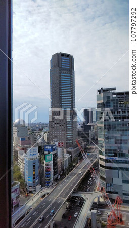 Cerulean Tower, a skyscraper in Shibuya, Tokyo 107797292