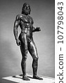 Riace Bronze A, Close up. Calabria Region, Italy. 107798043