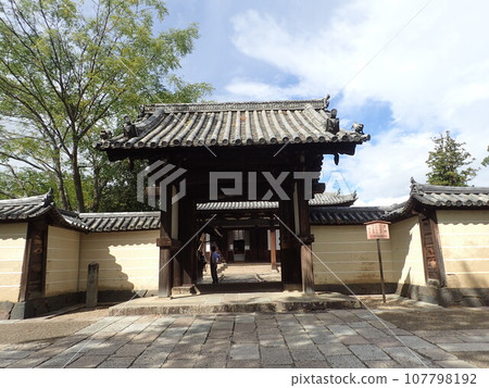 東大寺,正式名稱為奈良大佛寺,位於奈良縣奈良市,是金光名四天王護國寺的寺廟。 東大寺,正式名稱為奈良大佛寺,位於奈良縣奈良市,是金光名四天王護國寺的寺廟。 107798192