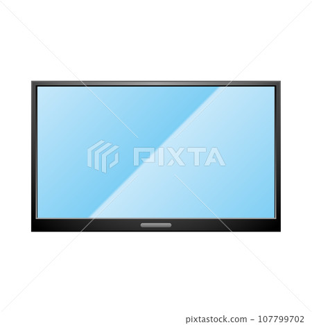 Simple illustration_mobile monitor Simple illustration_mobile monitor 107799702