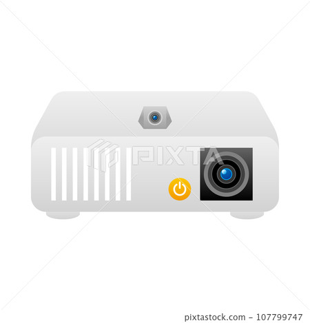 Simple illustration_projector 107799747