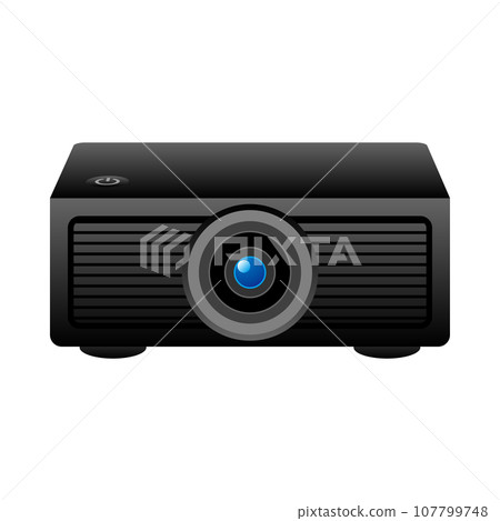 Simple illustration_projector Simple illustration_projector 107799748