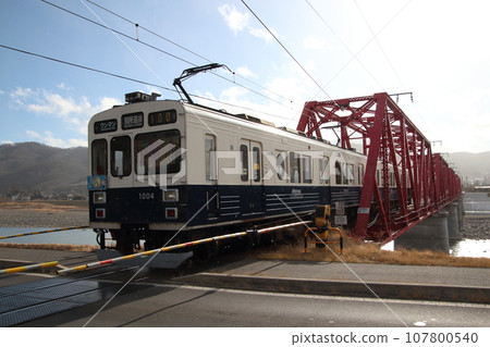 Ueda Electric Railway Bessho Line crossing the Chikuma River (Maruma Dream Mimaki) Ueda Electric Railway Bessho Line crossing the Chikuma River (Maruma Dream Mimaki) 107800540