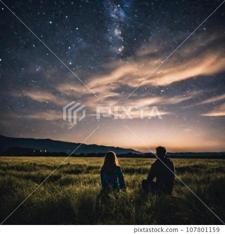 凝視銀河的女人 107801159