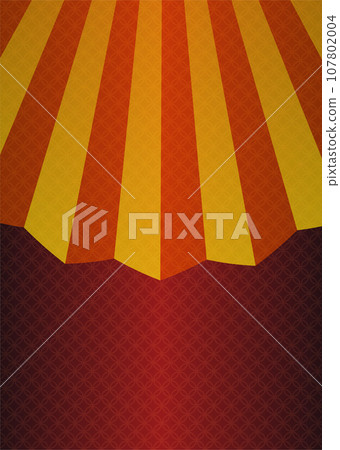 Cloisonne pattern gold and dark red gradation background illustration Cloisonne pattern gold and dark red gradation background illustration 107802004