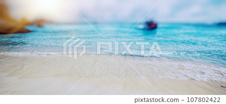 Tropical lost coastline Tropical lost coastline 107802422