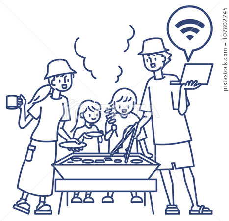 燒烤時的各種工作方式 107802745