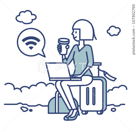 Various work styles in nature 107802760