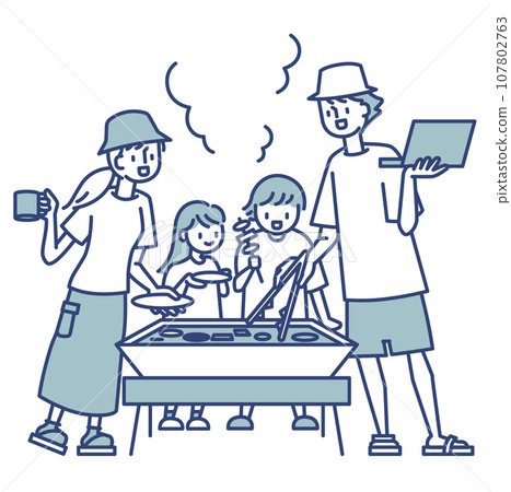 燒烤時的各種工作方式 107802763