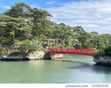日本三大風景：松島、大島、渡輪橋 107803039