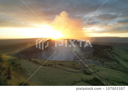 Steam from Masaya volcano Steam from Masaya volcano 107803387