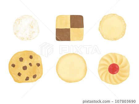 美味烤餅乾的插圖 美味烤餅乾的插圖 107803690