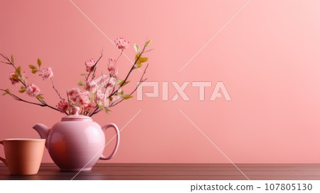 gteen tea with copy space in the style of minimalist backgrounds gteen tea with copy space in the style of minimalist backgrounds 107805130