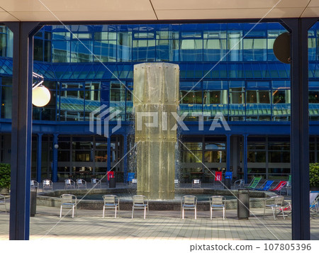 Headquarters of BayernLB, Bayerische Landesbank, Bavarian State Bank at Munich, Germany 107805396