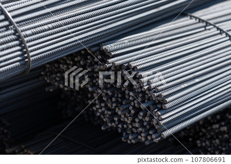 Bundle reinforcing bar. Steel reinforcement. 107806691