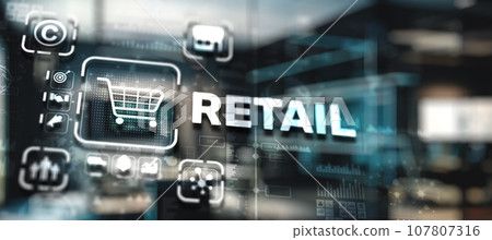 Retail. Omni channel technology of online retail business Retail. Omni channel technology of online retail business 107807316