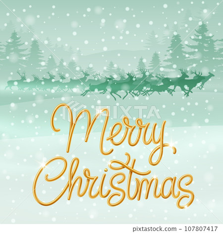 Christmas Greeting Card 107807417