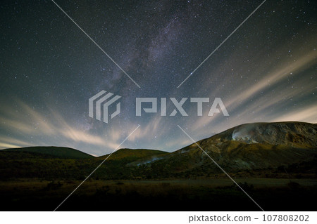 Autumn Milky Way in Jododaira, Fukushima City, Fukushima Prefecture Autumn Milky Way in Jododaira, Fukushima City, Fukushima Prefecture 107808202