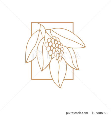 Coffee Logo, Coffee Tree Design, Cafe Drink Vector, Icon Brand Illustration Symbol Coffee Logo, Coffee Tree Design, Cafe Drink Vector, Icon Brand Illustration Symbol 107808929