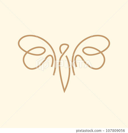 Dragonfly Logo, Flying Animal Design, Insect Vector Illustration Template Dragonfly Logo, Flying Animal Design, Insect Vector Illustration Template 107809056