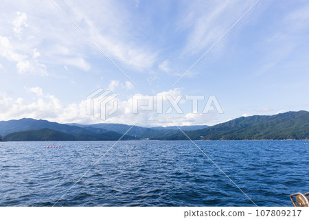 Sanriku’s beautiful sea where farmed scallops grow Sanriku’s beautiful sea where farmed scallops grow 107809217