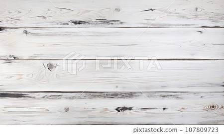 Minimalist White Wooden Background, Top View of Clean, Vintage Design - Perfect Space for Creative Photography, Rustic Decor, or Retro Mockups, Ai generative Minimalist White Wooden Background, Top View of Clean, Vintage Design - Perfect Space for Creative Photography, Rustic Decor, or Retro Mockups, Ai generative 107809723