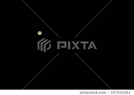 Small Mochimozuki in September over Mt. Kaikomagatake in the Southern Alps, Takegawa-cho, Hokuto City 107810261