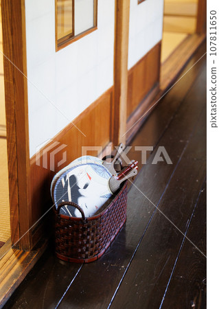 Atmospheric old Japanese house landscape material Atmospheric old Japanese house landscape material 107811650