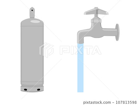 瓦斯罐和自來水 107813598