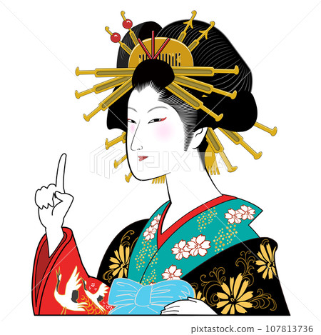 浮世繪美人點 107813736