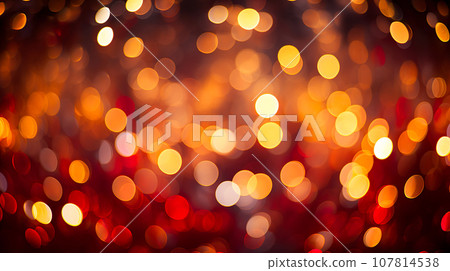 Illumination bokeh background "AI generated image" 107814538